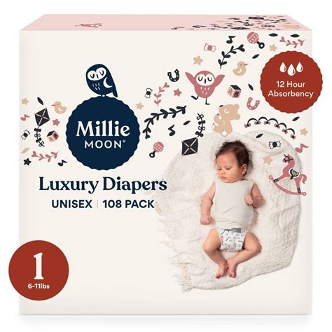 Millie diapers - Millie Moon Luxury Diapers are soft, plush, absorbent, and adorable. They’re also half the price of other premium brands and just as …